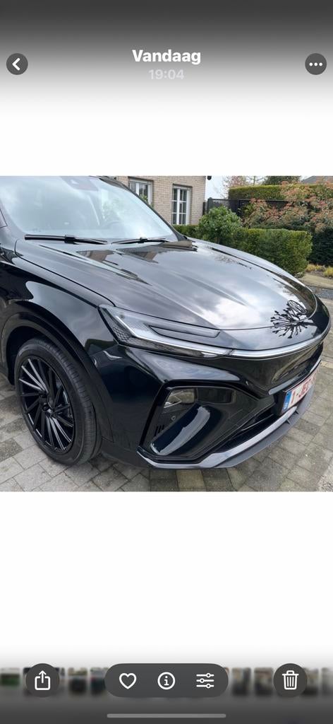 Mg marvel te koop, Auto's, MG, Automaat, USB, Zwart, Leder