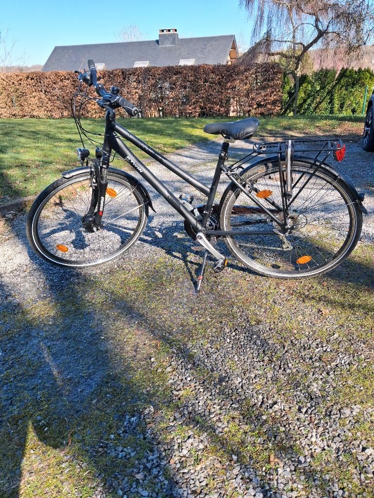 Vélo de ville BTWIN Hoprider 520 (Décathlon), Vélos & Vélomoteurs, Cruiser, Femmes, Aluminium, Comme neuf