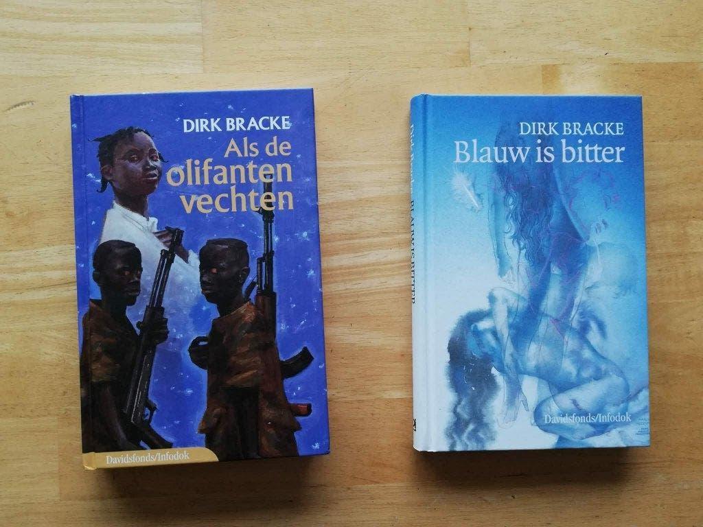 Dirk Bracke, Blauw is bitter; Als de olifanten vechten, Boeken, Ophalen of Verzenden, Nieuw, Dirk Bracke