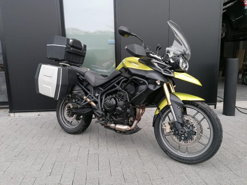 Triumph Tiger 800 met ABS en Garantie!, Motoren, Bedrijf, 3 cilinders, Meer dan 35 kW, ABS