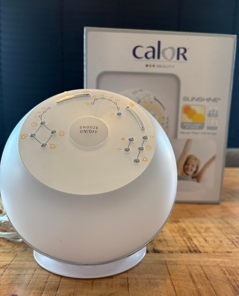 Calor klokradio Sunshine . EV 7009. Splinter nieuw., Elektronische apparatuur, Wekkers, Ophalen of Verzenden, Nieuw