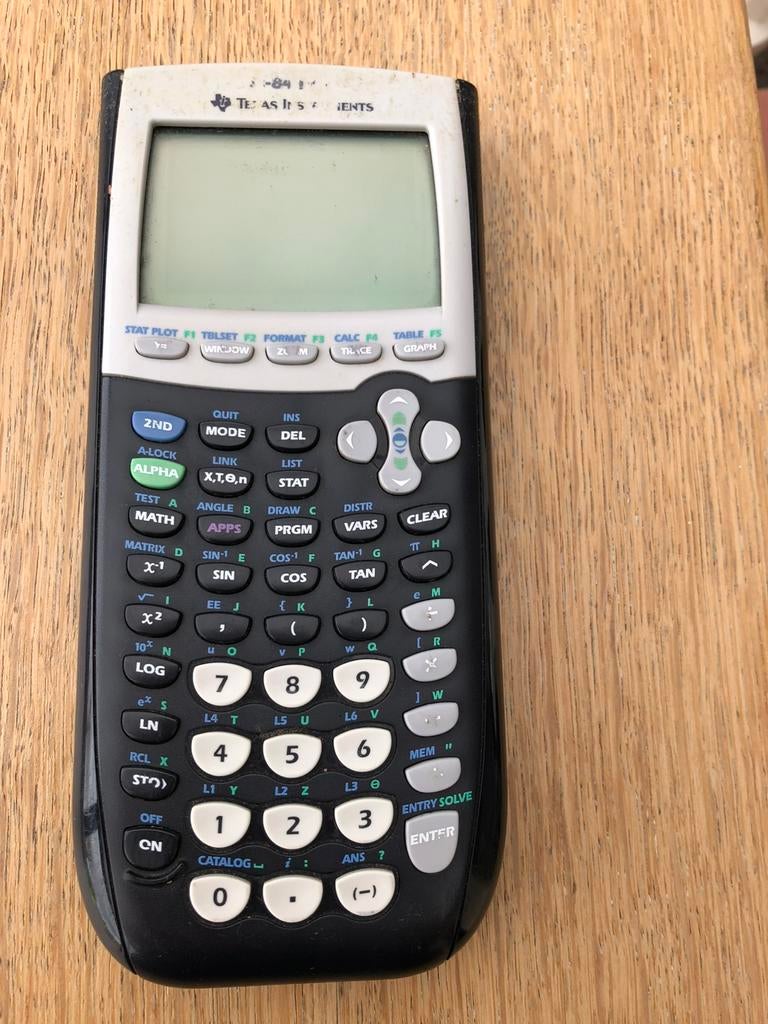 Texas instruments TI-84 Plus rekenmachine, Enlèvement, Utilisé
