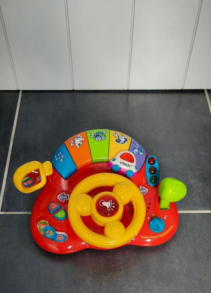 Volant de rallye Vtech pour petits conducteurs, Enlèvement, Utilisé