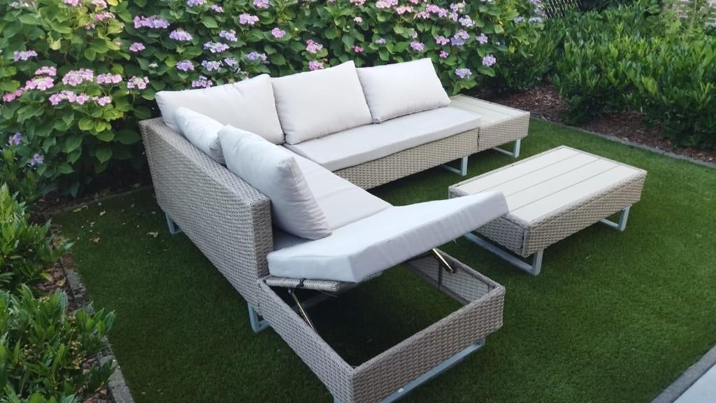 Tuinset, Tuin en Terras, Ophalen, Kunststof, Nieuw, 8 zitplaatsen