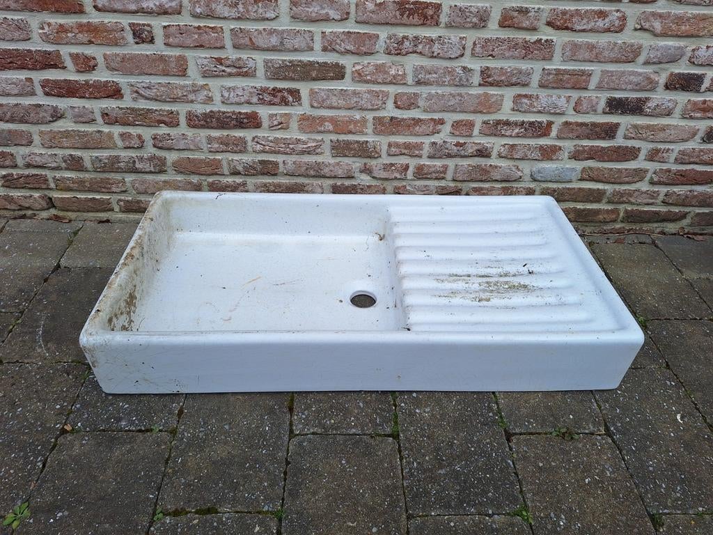 Ancien évier en porcelaine, Enlèvement