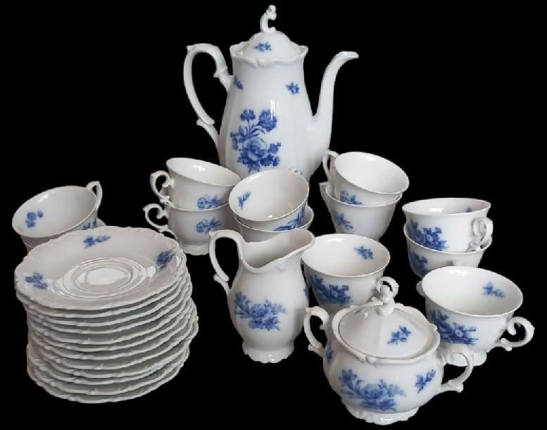 Hutschenreuther koffie/theeservies., Antiquités & Art, Antiquités | Services (vaisselle) complet, Enlèvement