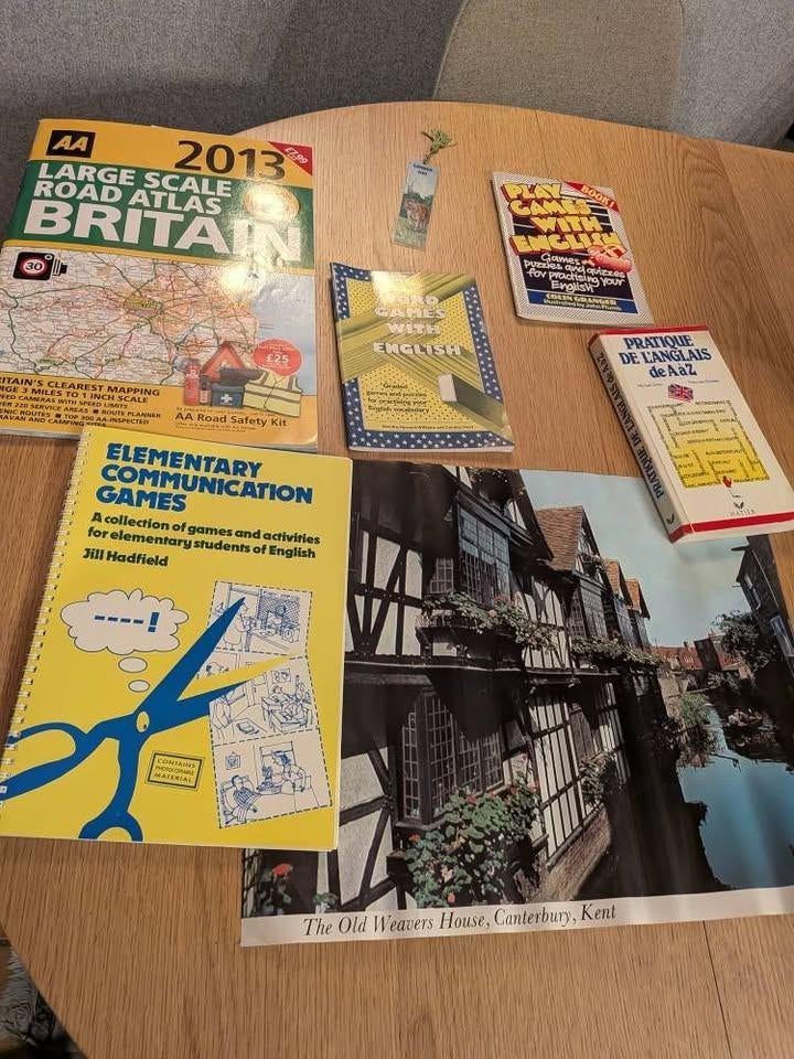 Engels leerpakket. Spelletjes en activiteiten, Boeken, Ophalen, Zo goed als nieuw