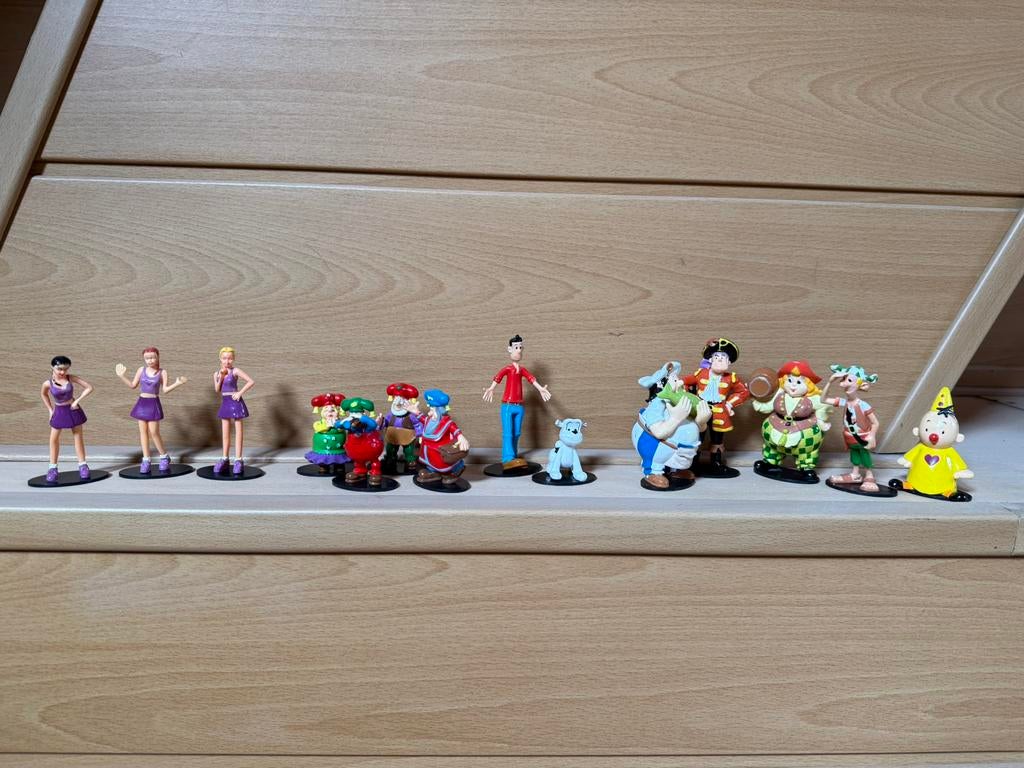 STUDIO 100 - pvc figuurtjes verzameling. 14 stuks, Enlèvement, Comme neuf