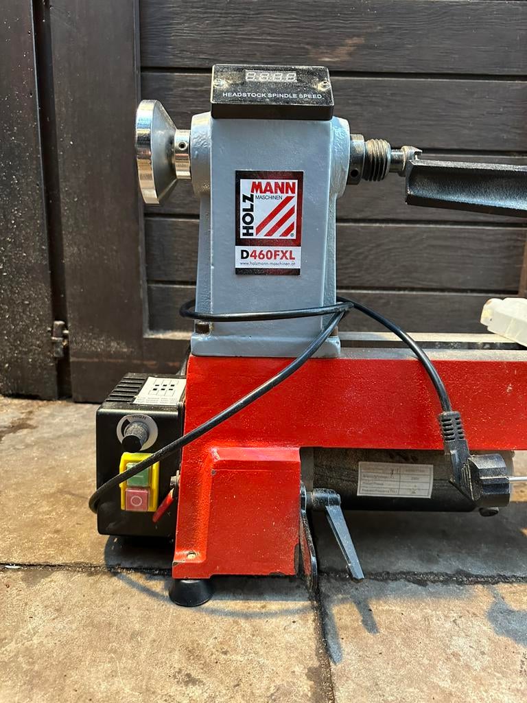 Houtdraaibank Holzman d460fxl, Ophalen, Gebruikt, Houtdraaibank