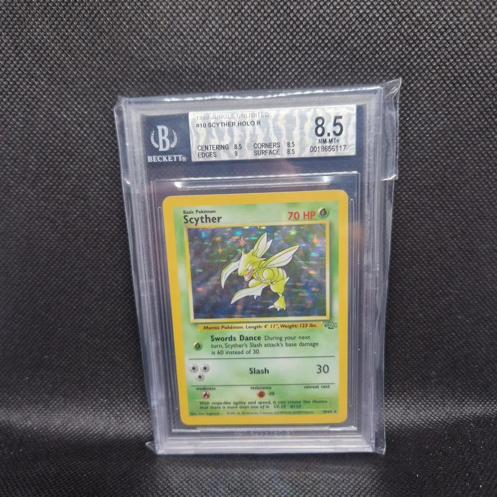 Scyther Jungle Unlimited BGS 8.5, Enlèvement ou Envoi