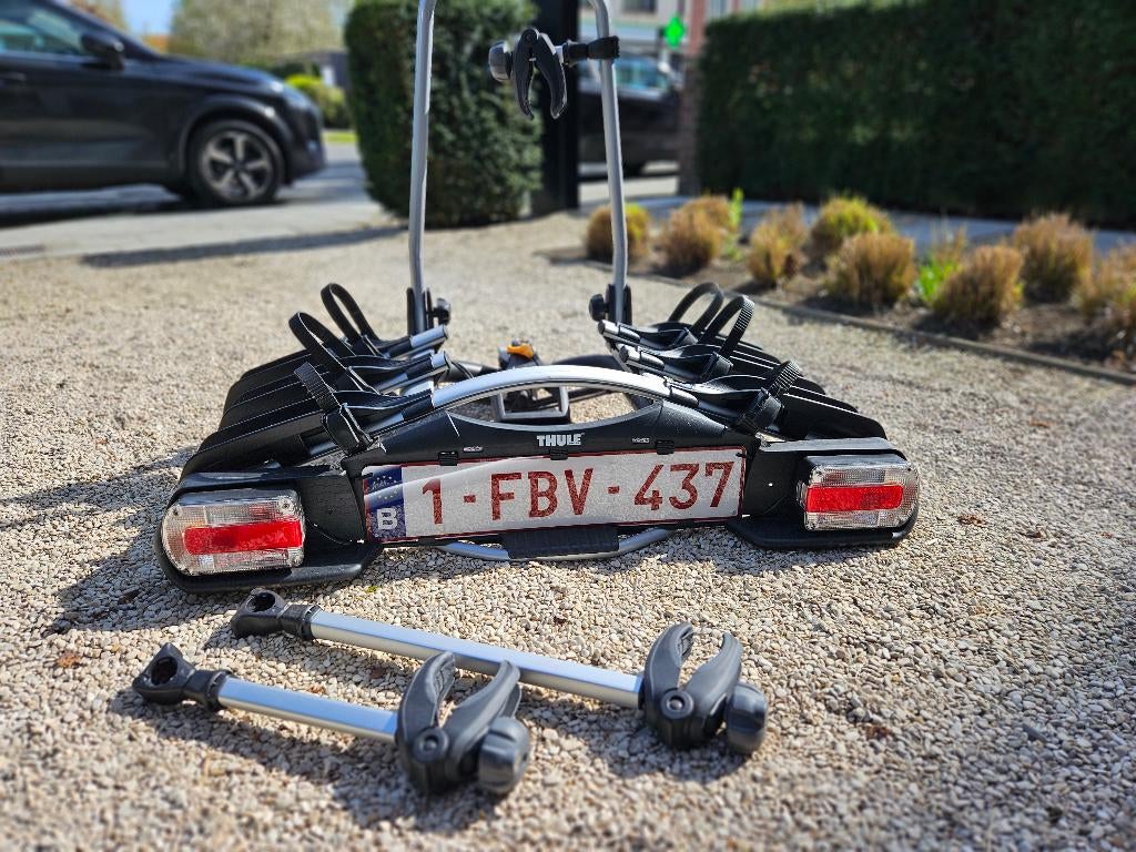 Thule EuroWay G2 923, Auto diversen, Fietsendragers, Zo goed als nieuw, Trekhaakdrager, 3 fietsen of meer, Elektrische fiets, Ophalen