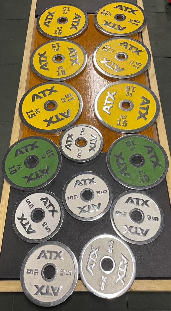 ATX olympische gewichten, Ophalen, Zo goed als nieuw