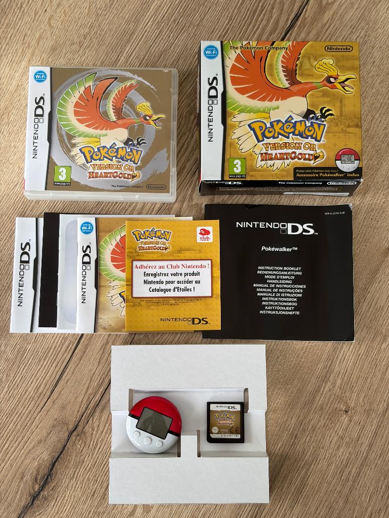Pokemon Heartgold Box + Pokewalker CIB FR, Games en Spelcomputers, Avontuur en Actie, Online, 1 speler, Ophalen of Verzenden