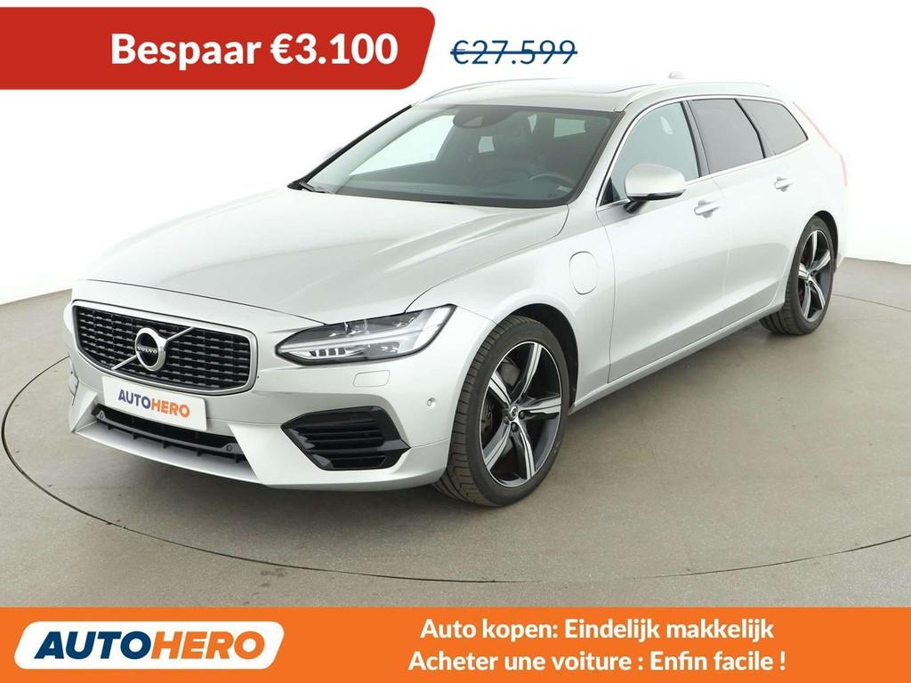 Volvo V90 2.0 T8 Plug-in Hybrid R-Design AWD (bj 2017), Auto's, Volvo, Automaat, 1969 cc, Parkeersensor, Hybride Elektrisch/Benzine