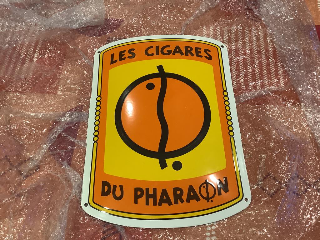 Prachtig geëmailleerd bord van Kuifje, Ophalen of Verzenden, Kuifje, Zo goed als nieuw