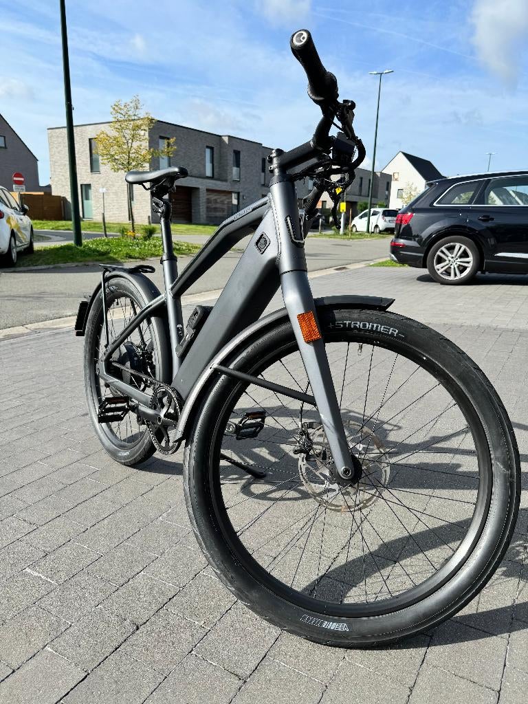 Stromer ST2 Large - Belt - Zadelvering - Blauwe batterij 95%, Fietsen en Brommers, Ophalen, Gebruikt, Stromer, 50 km per accu of meer