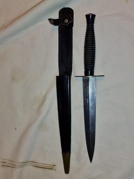 Dague française Le Commando Super Nogent (D), Collections, Enlèvement ou Envoi, Armée de terre, Couteau ou Poignard
