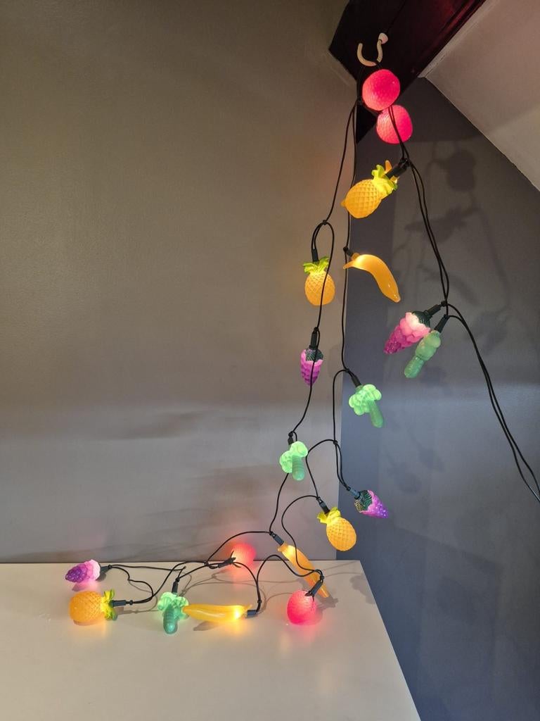 Vintage lichtslingers, Huis en Inrichting, Ophalen of Verzenden