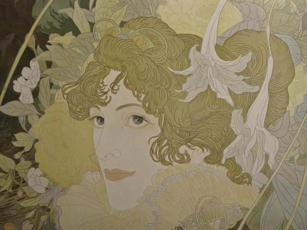 Georges de Feure typogravure, Antiek en Kunst, Kunst | Litho's en Zeefdrukken, Ophalen of Verzenden