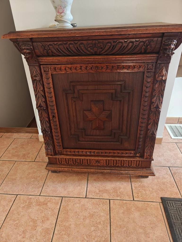 Antieke eiken commode, Antiek en Kunst, Ophalen