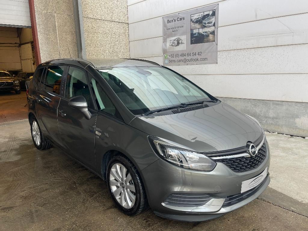 Opel Zafira Tourer 1.6 Turbo GPS/Caméra *Édition 120 ans*, Autos, Opel, Argent ou Gris, Euro 6, Entreprise, Boîte manuelle
