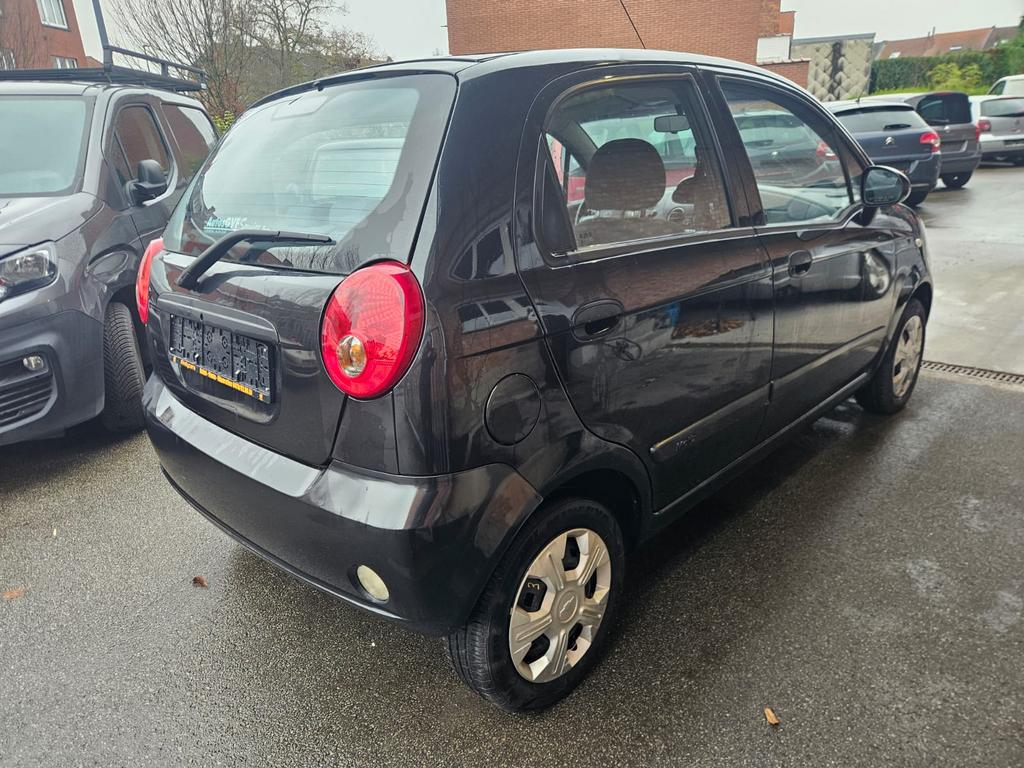 Chevrolet Matiz 800cc jaar 2010, Auto's, Stof, Matiz, Zwart, Handgeschakeld