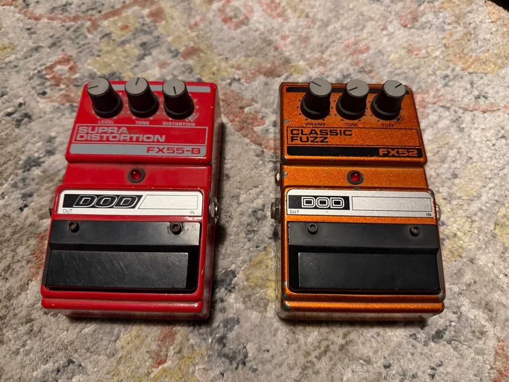 DOD Pedals Classic Fuzz / Supra Distortion, Muziek en Instrumenten, Effecten, Ophalen of Verzenden, Gebruikt
