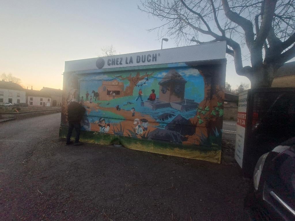 Conteneur caisse friterie, Articles professionnels, Enlèvement, Snacks