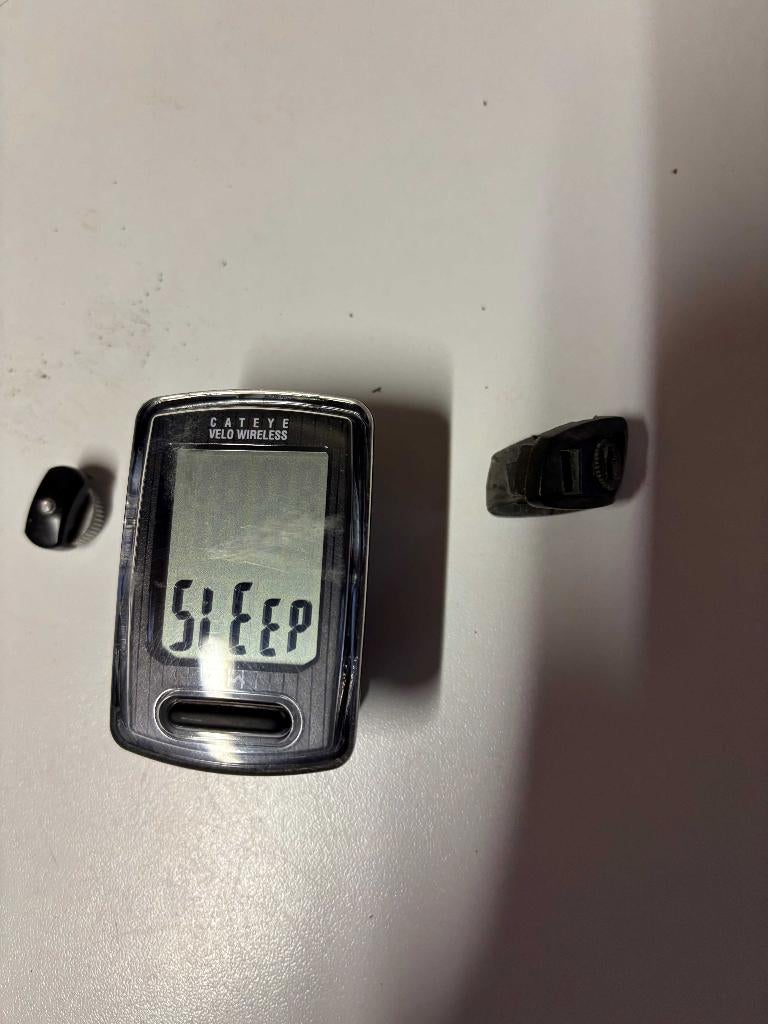 Compteur sans fil noir pour vélo, Vélos & Vélomoteurs, Enlèvement ou Envoi, Sans fil, Utilisé