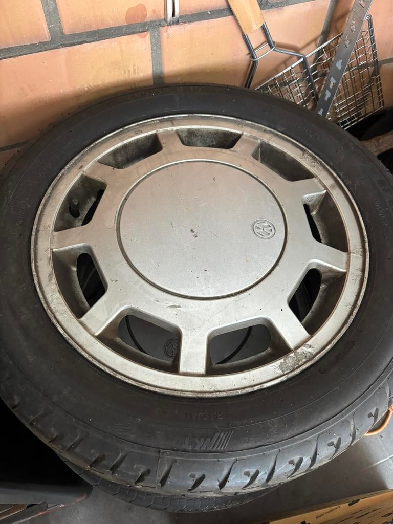 Originele Golf 3 gti velgen 5x100, Auto diversen, Wieldoppen, Ophalen, Zo goed als nieuw