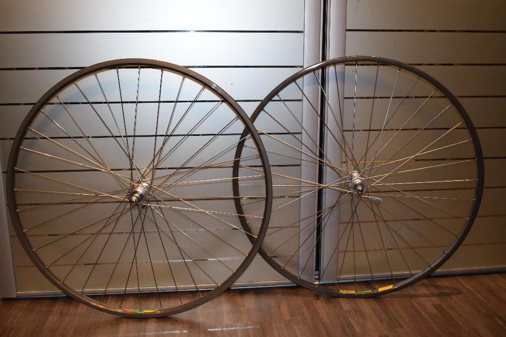 mavic/campagnolo 28 inch freewheel set, Campagnolo, Zo goed als nieuw, Aluminium, Ophalen