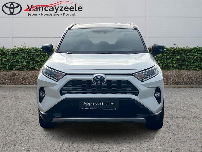 Toyota RAV-4 Style Plus+360cam+gps+sens V+A, Emergency brake assist, 161 kW, Wit, 5 deurs