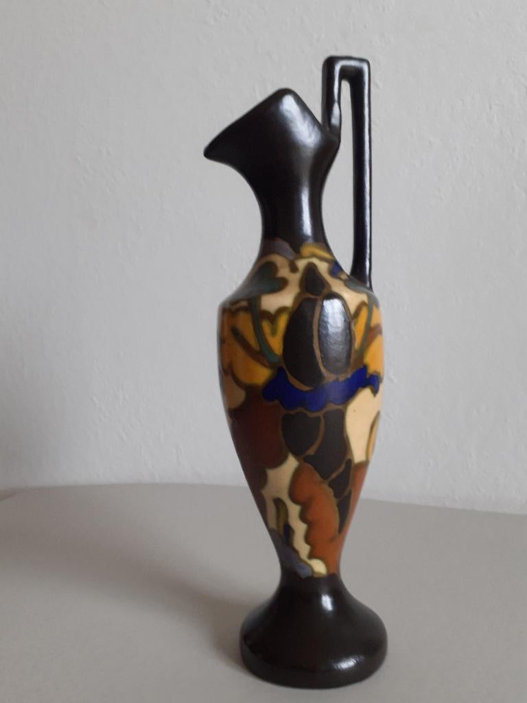 Mooi kruikje Belgisch aardewerk, Antiek en Kunst, Ophalen