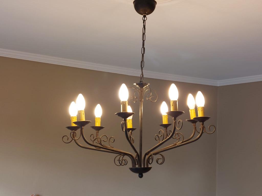 Lustre rustique noir, Enlèvement, Utilisé, Métal, Rustiek