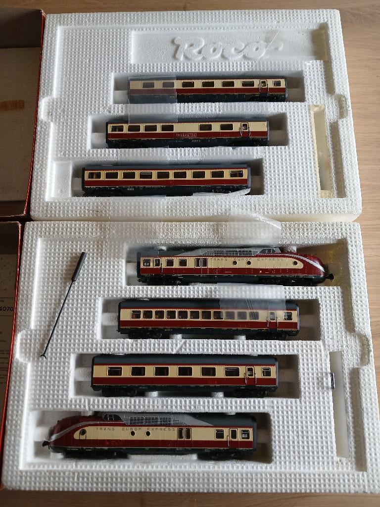TEE Roco HO, Analogique, Enlèvement ou Envoi, Roco, Set de Trains