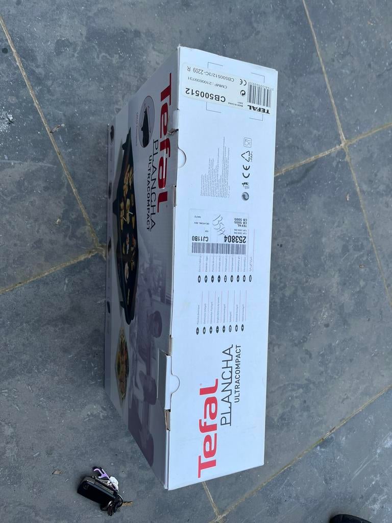 Tefal Plancha Compact 900 CB5005, Elektronische apparatuur, Contactgrills, Ophalen