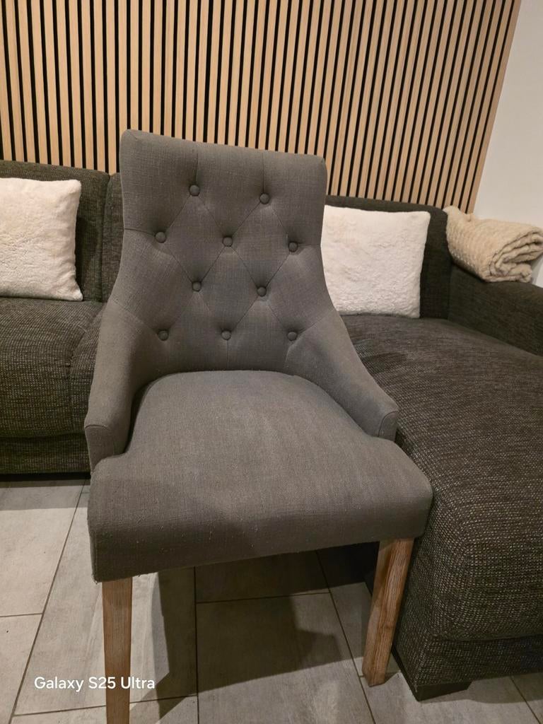 Chaises de salle à manger rurales avec dossier en bon état, Offres d'emploi