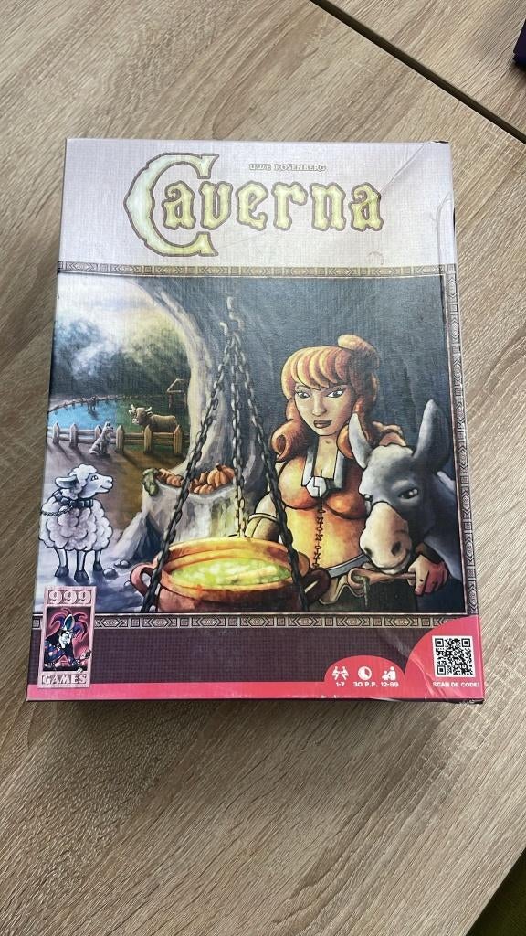 Caverna, Hobby en Vrije tijd, Vijf spelers of meer, Ophalen of Verzenden, Gebruikt
