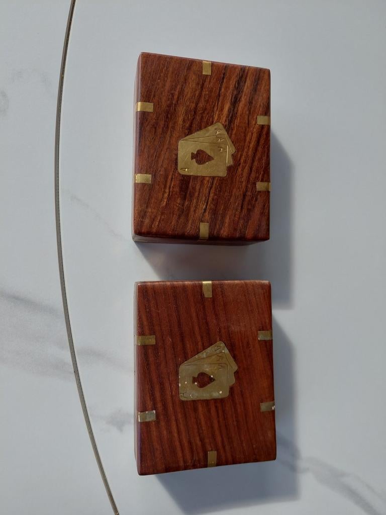 Deux boîtes authentique article flamant  pièce unique, Antiquités & Art, Enlèvement