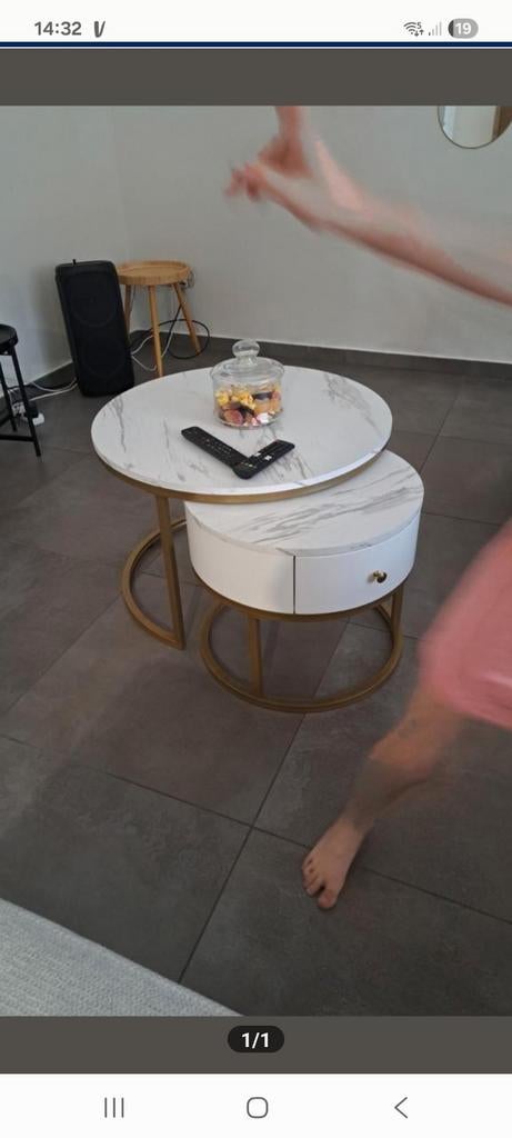 Table gigogne 2 pièce tres belle