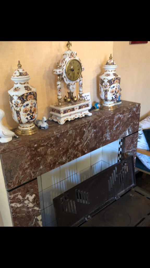 Schouwgarnituur, Enlèvement