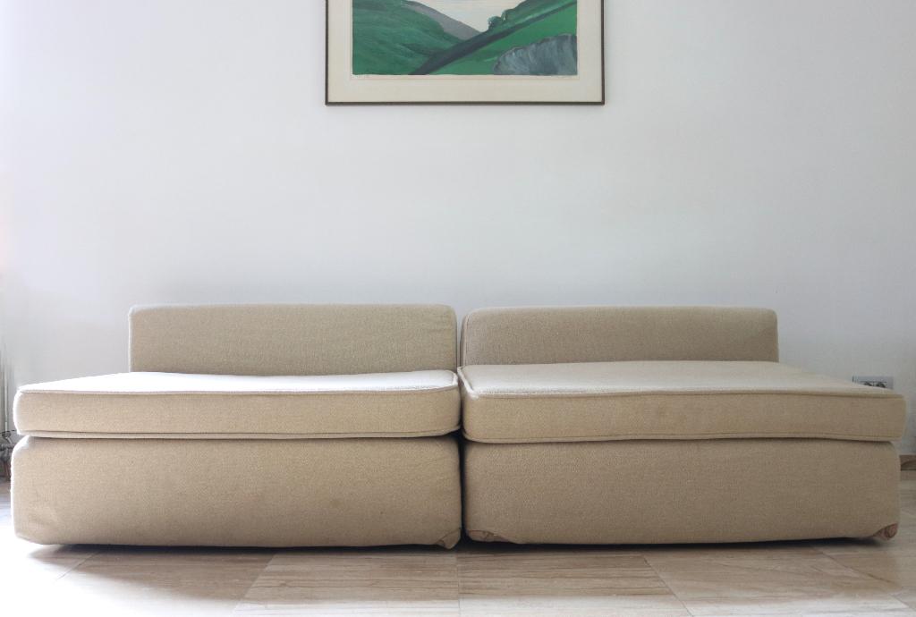 CENTO PER CENTO SOFA BY ZANOTTA ITALY 1970S -, Enlèvement