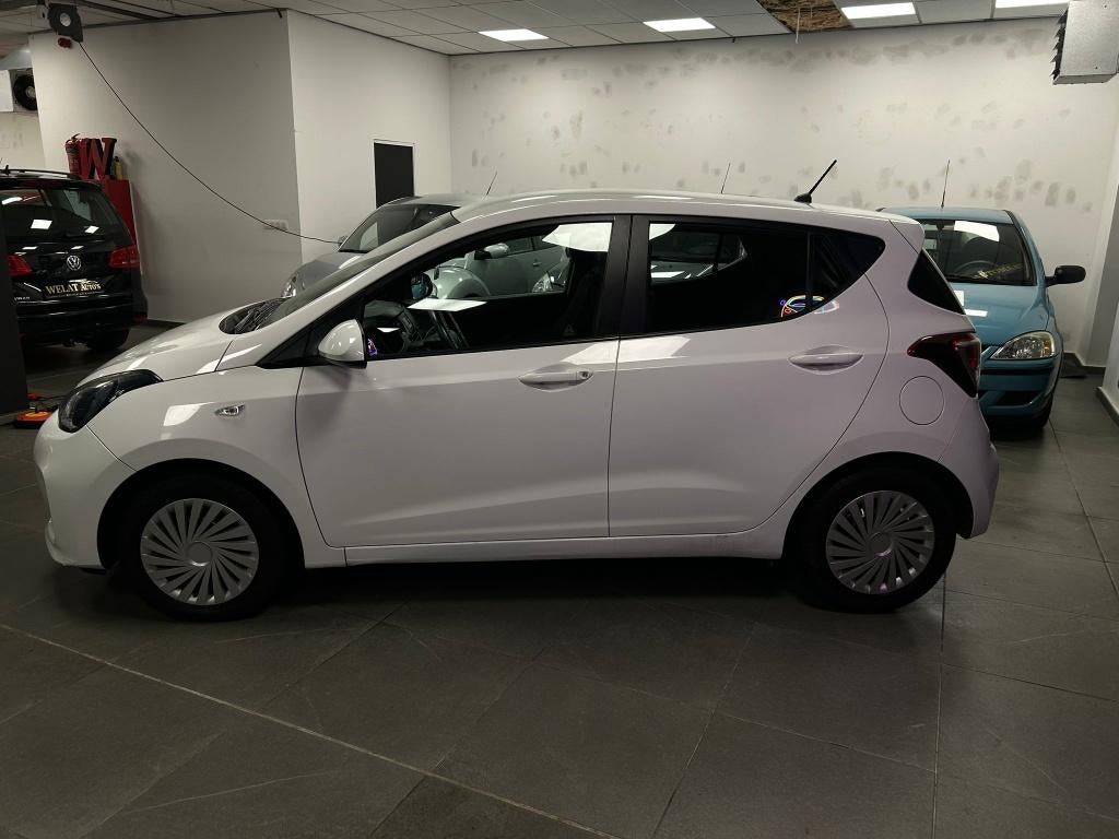 HYUNDAI i10 BENZINE 2017 TOPSTAAT, Auto's, Hyundai, Bluetooth, Wit, Bedrijf, I10