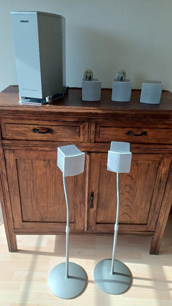 Complete Sony Surround Speaker Set / 6 Luidsprekers, Audio, Tv en Foto, Ophalen of Verzenden, Zo goed als nieuw, 60 tot 120 watt