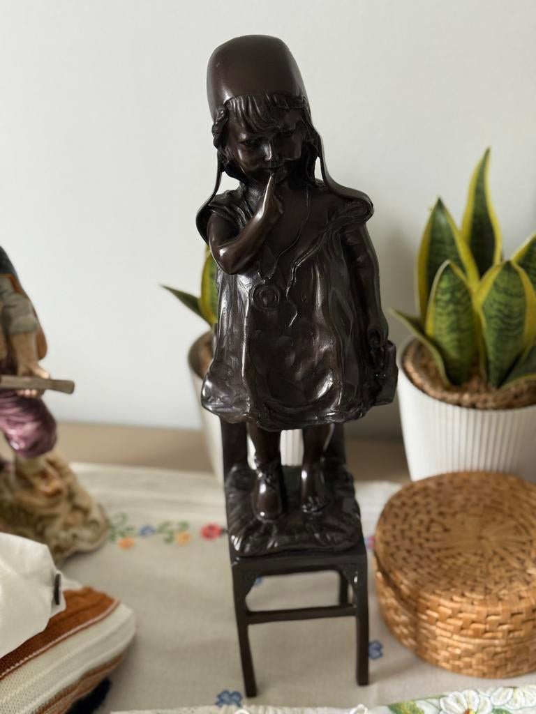 Bronze d'A. Moreau, Enlèvement, Comme neuf