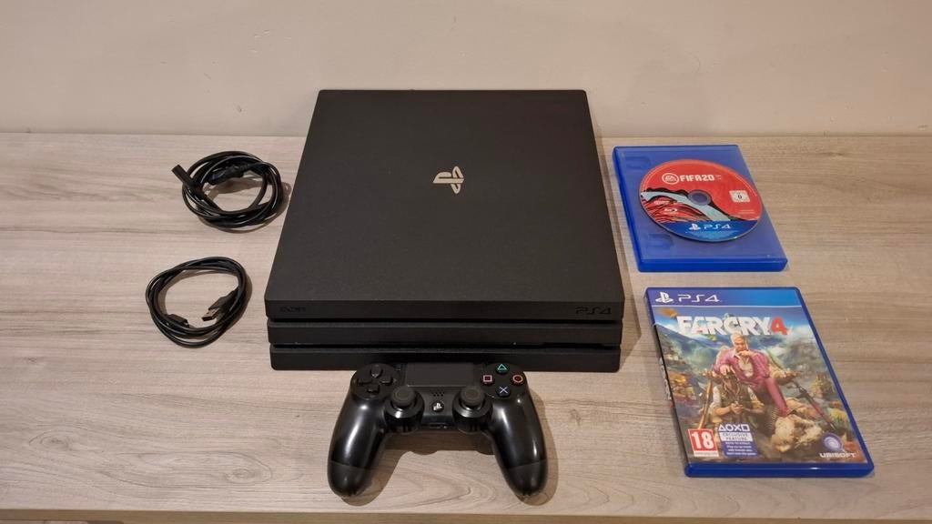 PlayStation 4 pro 1TB als nieuw met controller en games, Games en Spelcomputers, Spelcomputers | Sony PlayStation 4, Ophalen of Verzenden