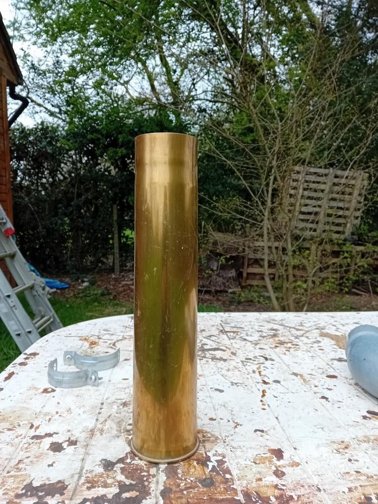 Obus huls ww1 76,2 mm Duitsland, Verzamelen, Militaria | Algemeen, Ophalen of Verzenden