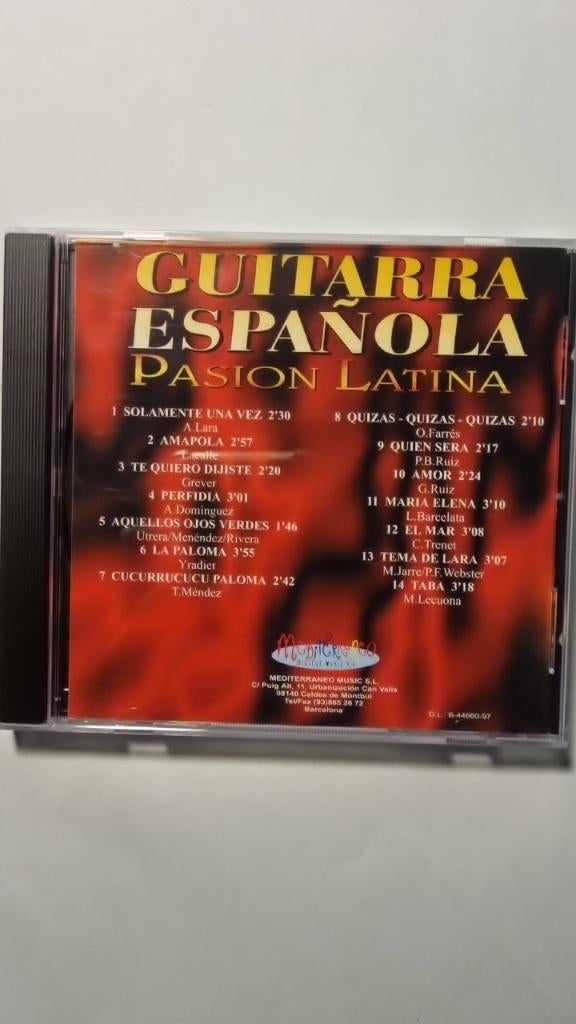 Chico Garcia Guitarra Y Orquesta - Guitarra Espanola -, CD & DVD, CD | Pop, Enlèvement ou Envoi, 1980 à 2000, Utilisé