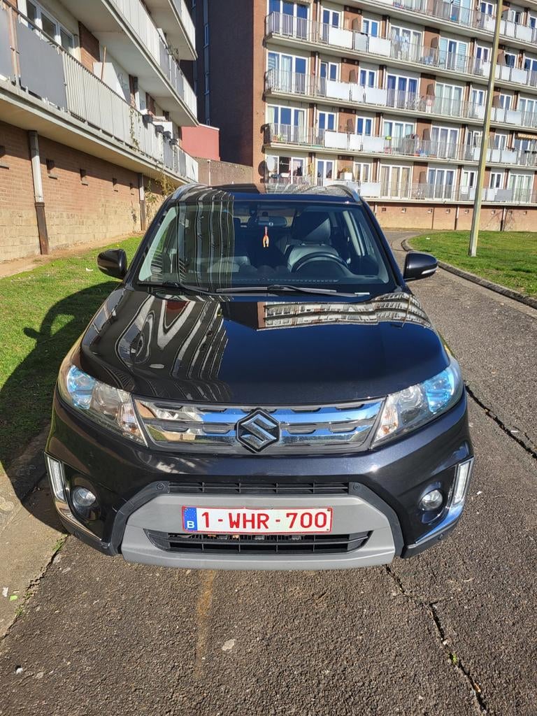 Suzuki Vitara 2016,systeme GPL,noir, salon alcantara, 88 kw., Autos, Euro 6, Carnet d'entretien, Alcantara, Toit panoramique
