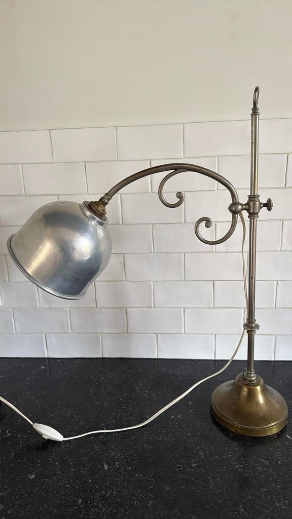 Vintage bureaulamp, verstelbaar, Ophalen, Gebruikt, Minder dan 50 cm